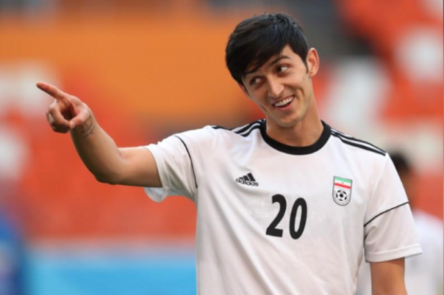 Perfil de Sardar Azmoun, el caballero del fútbol de Persia
