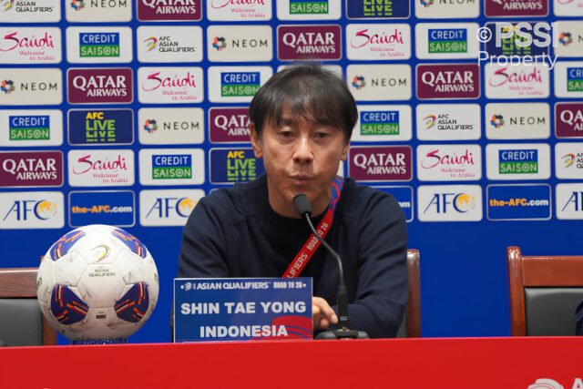 La excusa de Shin Tae Yong después del colapso de la selección nacional de Indonesia en la sede de China